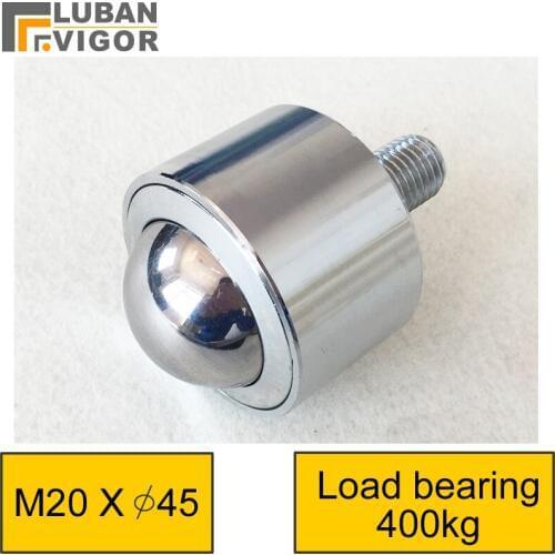 Factory outlets Heavy-duty straight universal ball/caster/wheel Precision delivery ballM20screw,load bear 400kg,durable,hardware