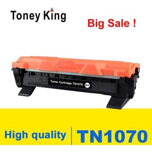 Toney King Toner Cartridge TN1070 TN 1070 Compatible for Brother HL-1110 1112 DCP-1510 1512R MFC-1810 Printer With Chip