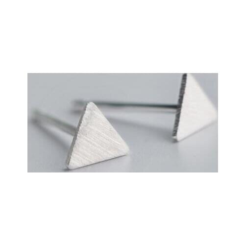 Shuangshuo Vintage Geometric Triangle Stud Earrings for Women Triangle Earings Fashion Jewelry Party Gifts aretes de mujer S019
