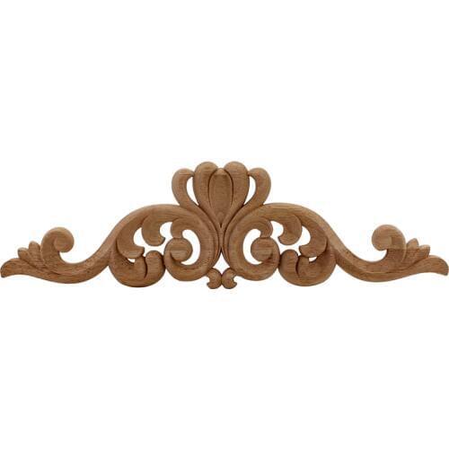 VZLX Wood Appliques Figurines Decal Furniture Carved Window Decor Miniatures Wooden Crafts Home Decoration Accessories