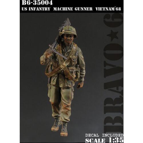 1/35 scale Vietnam War United States walking miniatures Resin Model Kit figure Free Shipping