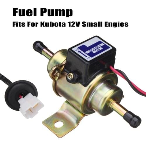 1Pcs 12V High Quality Fuel Pump For KUBOTA Small Engines 70-80 LPH 1-5 PSI Durable Material