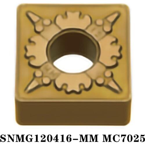 100% Original SNMG SNMG120416 MM MC7025 12mm 10pcs CNC lathe Insertion Carbide Insert Imported From Japan Efficient And Durable
