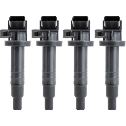 4 PCS 90919-02262 9091902262 Ignition Coil For Toyota Corolla Matrix MR2 00-05 1.8L 1ZZFE Celica 90919 02262 90919-02239