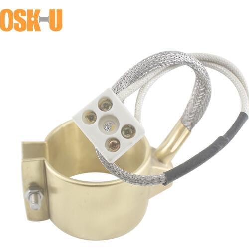 42mm ID Brass Band Heater 42x40/42x45/42x50/42x60mm Height Electric Industrial Heating Element for Plastic Machinery