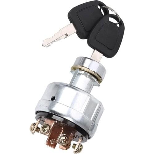 Excavator accessories For DOOSAN DH55 Ignition Switch Launcher Key start switch Start ignition lock