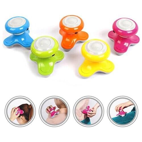 Anti-Cellulite Pain Relief Relax Massager Mini Wave Vibrating Massager Electric Handle Battery USB Full Body Massage