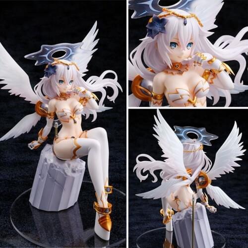 23cm Japanese Anime Noire Hyperdimension Neptunia Black Heart Noire PVC Action Figures Collection Model Toys For Doll Gift