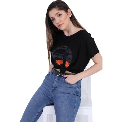 Yaz moda gömlek sanfrancisco grafik T Shirt kadın üstleri taban o-ring neckBlack Tees Tshirt