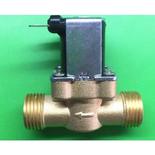 G1/2'' Brass electric solenoid valve N/C DC12V 24V 36V AC110V 220V 48V 5V Water Air Inlet Flow Switch solar water heater valve
