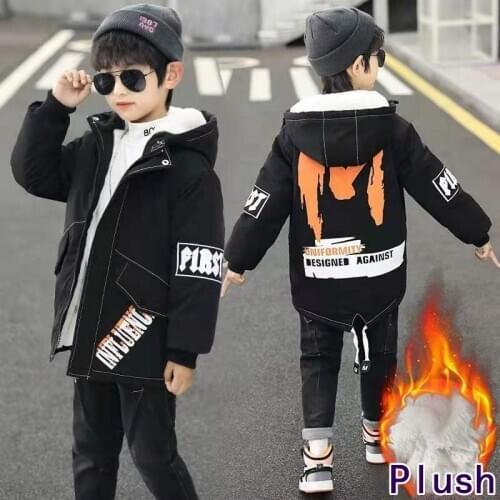 Зимние парки для мальчиков Leng ruo xi China At AliExpress