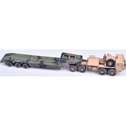 Diecast 1:72 Scale America USA AS72134 M983 Tractor with Trailer Model Toy Vehicle Collectible Display Souvenir Ornaments Show