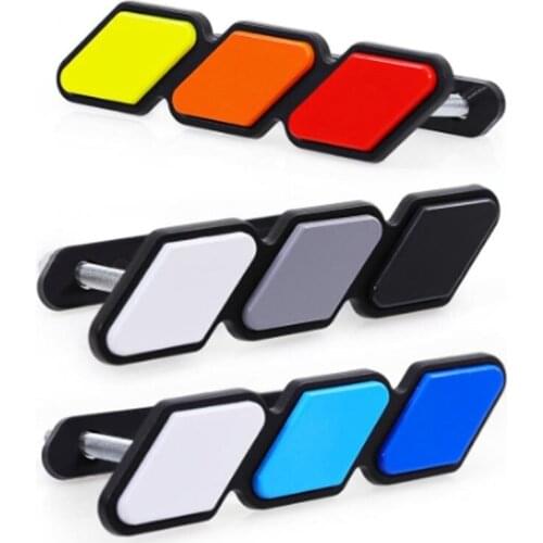 1pc/set Fashion Three Color Car Sticker Car Grille Emblem Sticker Decal Car Decoration For Tacoma 4Runner Tundra Car Accessories