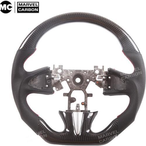 100% Real Carbon Fiber Steering Wheel for Infiniti Q50