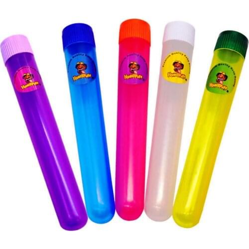 12pcs / lot Plastic Storage Container Doob Tube For Sealing Rolling Cone Acrylic Waterproof Stash Jar Cigarette Paper Holder