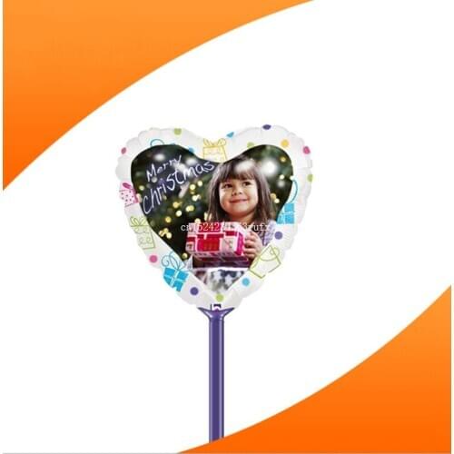 120pcs Digital Photo Balloons Printing Foil Balloons Advertising Balloon Wedding Decoration Party Supplies Wholesale