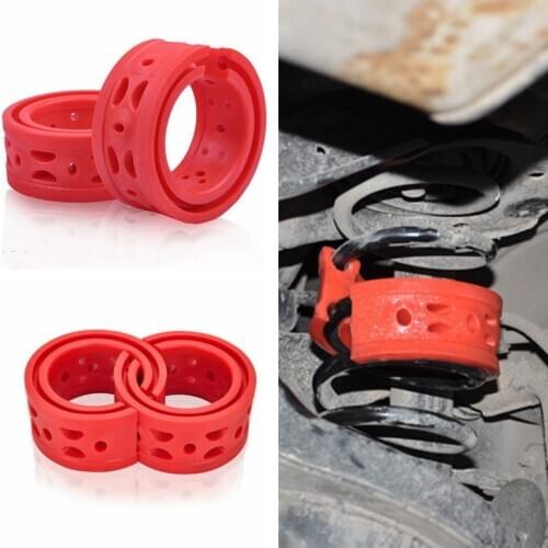 2Pcs type E Shock Absorber Spring Bumper Power Cushion Buffer Rubber Protective Suspension Shock Absorption Car Auto accessories