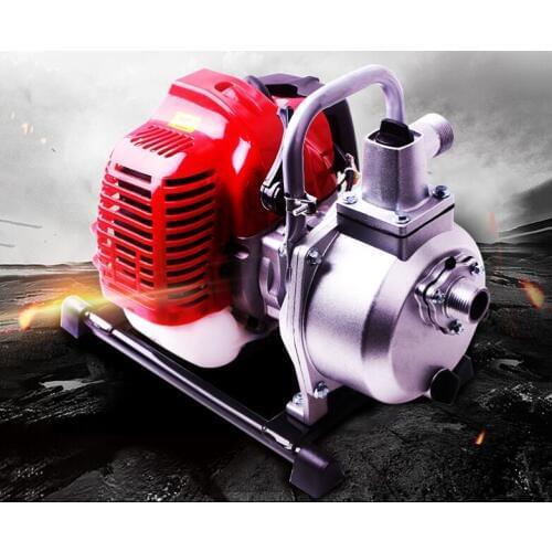2T/4T Stroke Gasoline Engine Portable Water Pump, Self-Priming Agricultural Irrigation