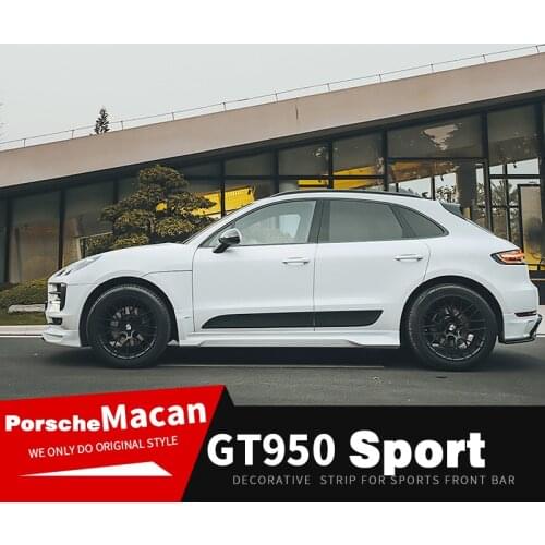 Suitable for Porsche Yofer Macan Modified Front Shovel Rear Lip Skirt Small Surround Sport Kit