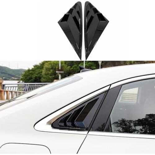 For Audi A3 8Y 2021 Sedan Sportback ABS Rear Shutter Body False Air Outlet Car Styling Tuning