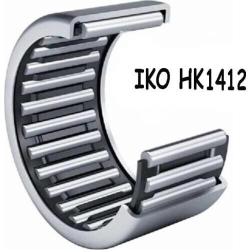 HK1412 IKO Open End Type Needle Motorbike Roller Bearings Swing Arm 13X19X11 CNC Milling Machine Tools 1PC