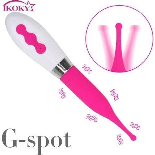 IKOKY Vagina Nipple Massager Vibrator Sex Toys for Women Female Masturbator G spot Vibrators 10 Frequency Clitoris Stimulator