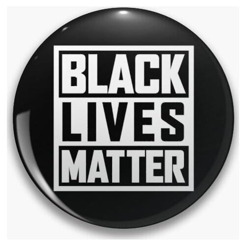 Black Lives Matter Soft Button Pin Creative Fashion Badge Metal Cute Decor Cartoon Jewelry Women Funny Lover Brooch Gift Collar