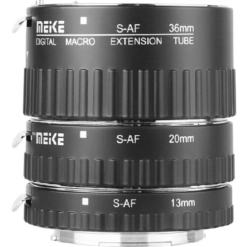 Mcoplus Metal Auto Focus Macro Extension Tube Ring Set for Sony AF /A mount A77 A200 A300 A350 A550 A500 A580 A850 A900