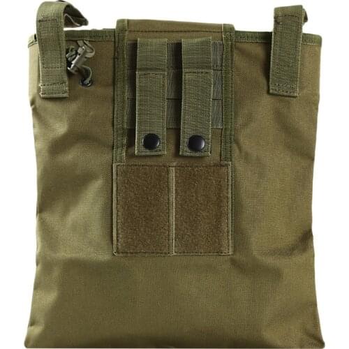 Outdoor Tactical Camouflage Accessory Foldable Hunting Large Size Bag Nylon Waist Storage Kettle Recycle Bag For Army Equipment