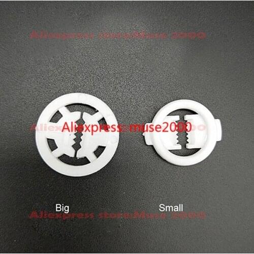 Plastic cable clip, light power position holder washer clip tooth type PP wire tidding 20 22mm round flat washer clamp