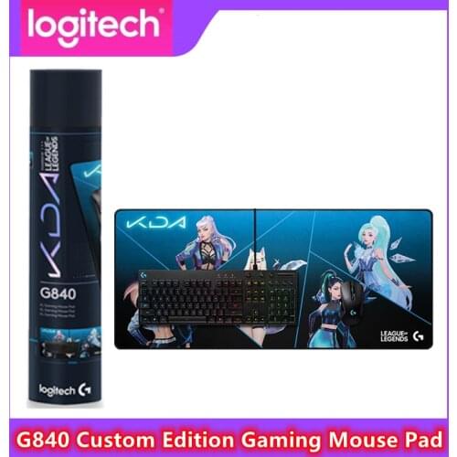 Logitech G840 KDA professional gaming mouse pad non-slip will not card waterproof desktop protection pad gaming office mouse pad