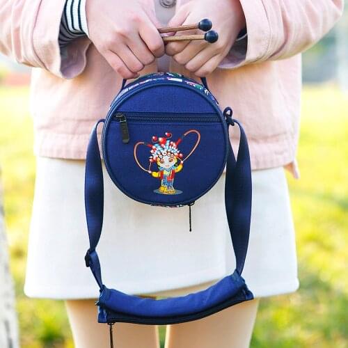 M MBAT 5.5Inch Steel Tongue Drum Hand Bag Oxford Cloth Handbag Durable Retractable Shoulder Bag Storage Percussion Accessories