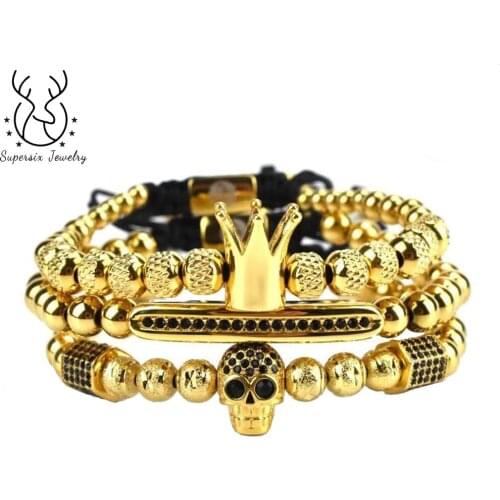 Supersix Golden Bracelets
