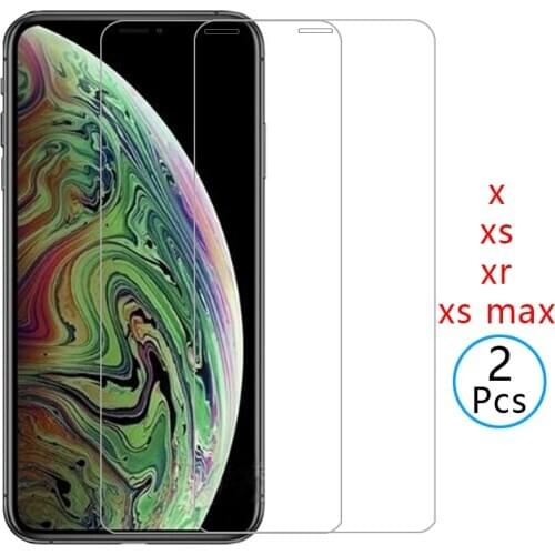 Protective tempered glass for iphone x xr xs max screen protector i phone x s r sx mas rx xsmax xmax iphonex iphonexs iphonexr