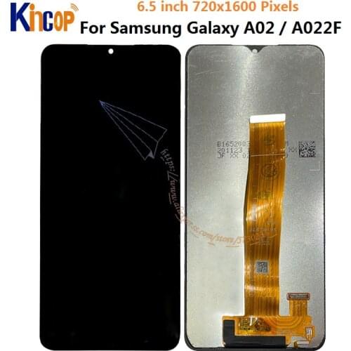 For Samsung Galaxy A02 SM-A022 A022m LCD with frame Display Touch Screen Digitizer A022FN A022F/DS A022G/DS For samsung A022 lcd