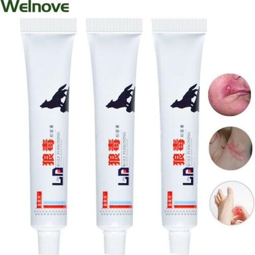 3Pcs Bacteriostatic Antipruritic Eczema Ointment Psoriasis Ointment Dermatitis Eczema Cream Anti Infection Medical Plaster