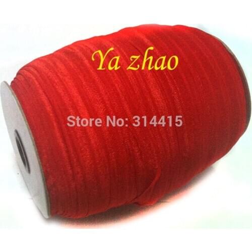 5/8" Solid Color FOE Elastic Ribbon FOE ribbon 50yard/lot 16 color IN stock Free shipping