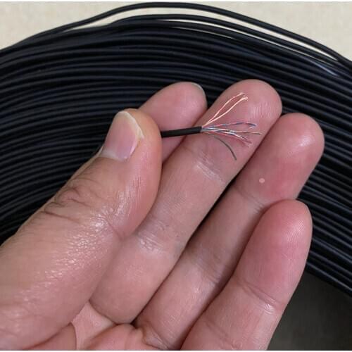 6-Core PVC Enameled Wire Copper Wire High Temperature Multi-strand Core Enameled Cable Color Microphone Motor Speaker Wire