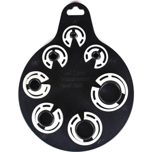 7 pcs Automotive air conditioning tube puller Fuel pipe disassembler Refrigerant tubing air conditioning disassembly wrench