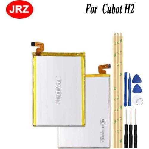 For Cubot H2 Phone Battery For Cubot H2 5000mAh Hight Capacity 3.8V Top Quality Replacement Batteries+tools
