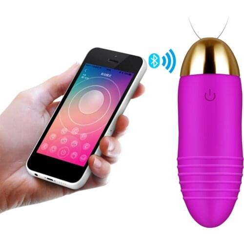 11 Speeds Vibrator APP Bluetooth Wireless Remote Control Vibrating Egg Silicone G-spot Pussy Licking Massage Sex Toys for Women
