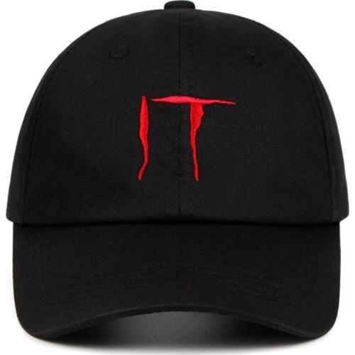 Stephen Kings It Baseball Cap 100% Cotton clown Dad Hat Album Snapback Hats Embroidery Men Women bone