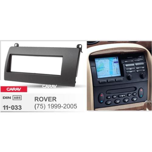 CARAV 11-033 TOP quality car radio facia plate panel installation surround trim kit for ROVER (75) 1999-2005 1-DIN