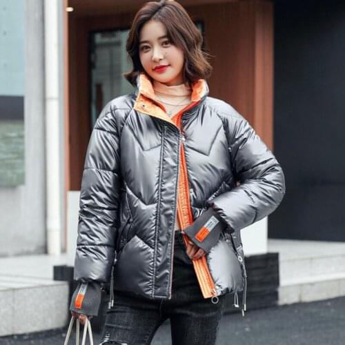 Fashion Womens Parka 2021 Winter Jacket Female Coat Warm Thick Casual New Girl Parkas Outerwear Pink