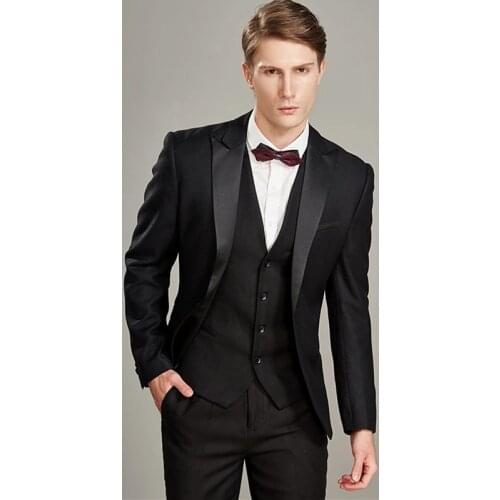 Mens Suits Wedding Prom Men Blazers Set Formal Skinny Stylish Male Blazer Party Custom Tuxedo 3 Piece Vestidos Mens Suits