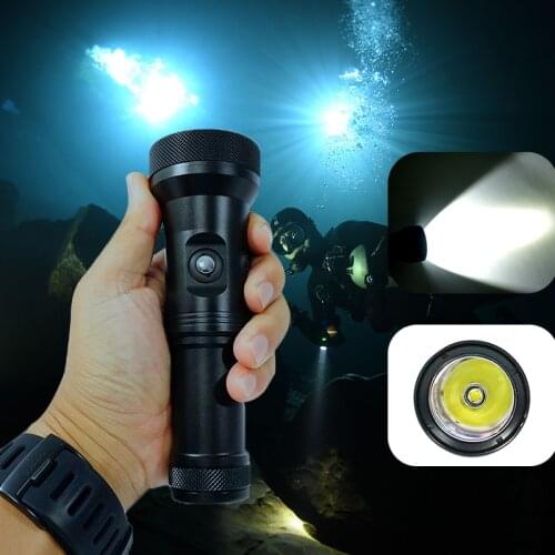 Nitescuba S20 Scuba Diving Flashlight Dive Torch 2000 Lumen Waterproof Underwater Submarine Lights with Rechargeable battery