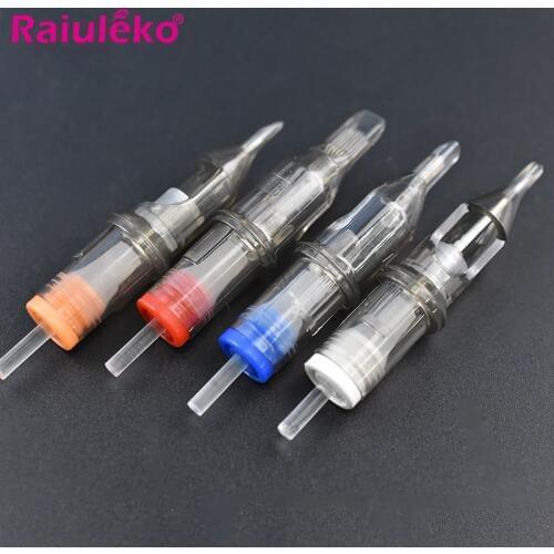 Cartridge Needles Disposable Sterilized Tattoo Permanent Makeup Needles Tips for Eyebrow Lip 1RL/3RL/5RL/7RL/9RL/11RL/13RL/15RL