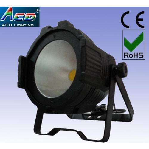 Wholesale 100w high power 3200-3500k warm white cre>85 led cob par stage light with 100w
