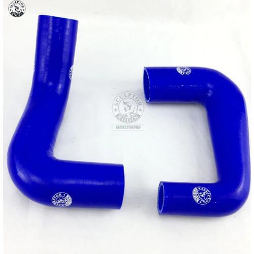 Silicone Radiator Coolant Heater Hose FOR SMART FOR TWO & ROADSTER (2Pcs) Red/Blue/Black