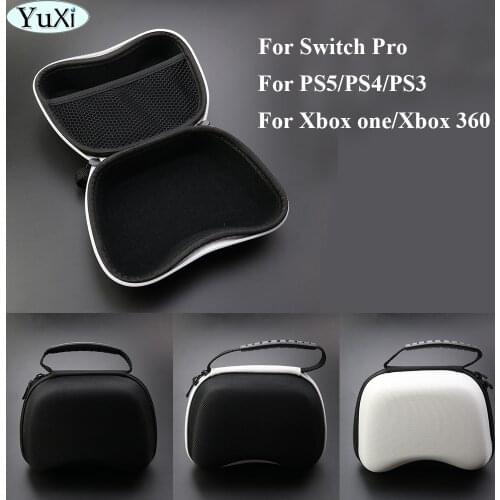 YuXi Universal Portable Game Controller Storage Bag Organizer Carry Case for PS5 PS4 PS3 for Xbox One 360 for Nintend Switch Pro